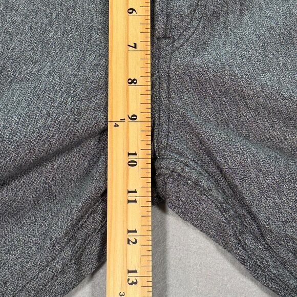 French Connection Summit Trouser Womens 34 Black Melage Gray Straight Spiderman - Picture 12 of 14